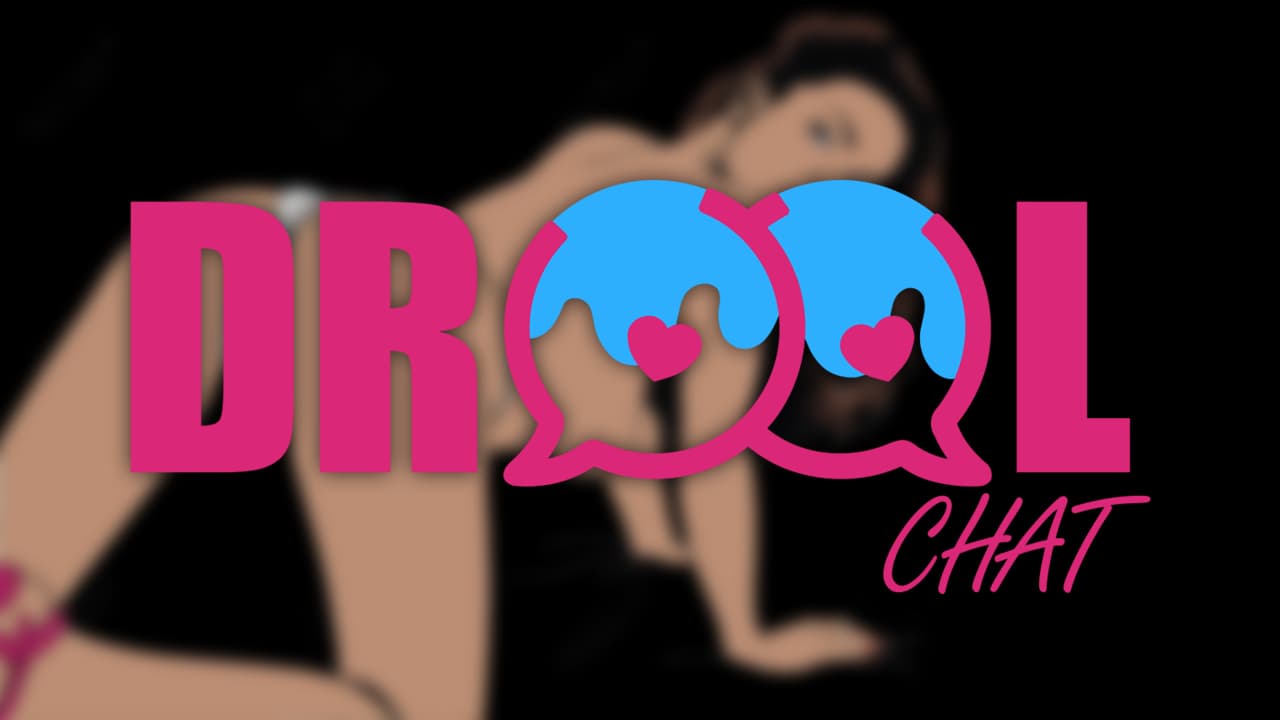 DroolChat logo displayed for mobile login